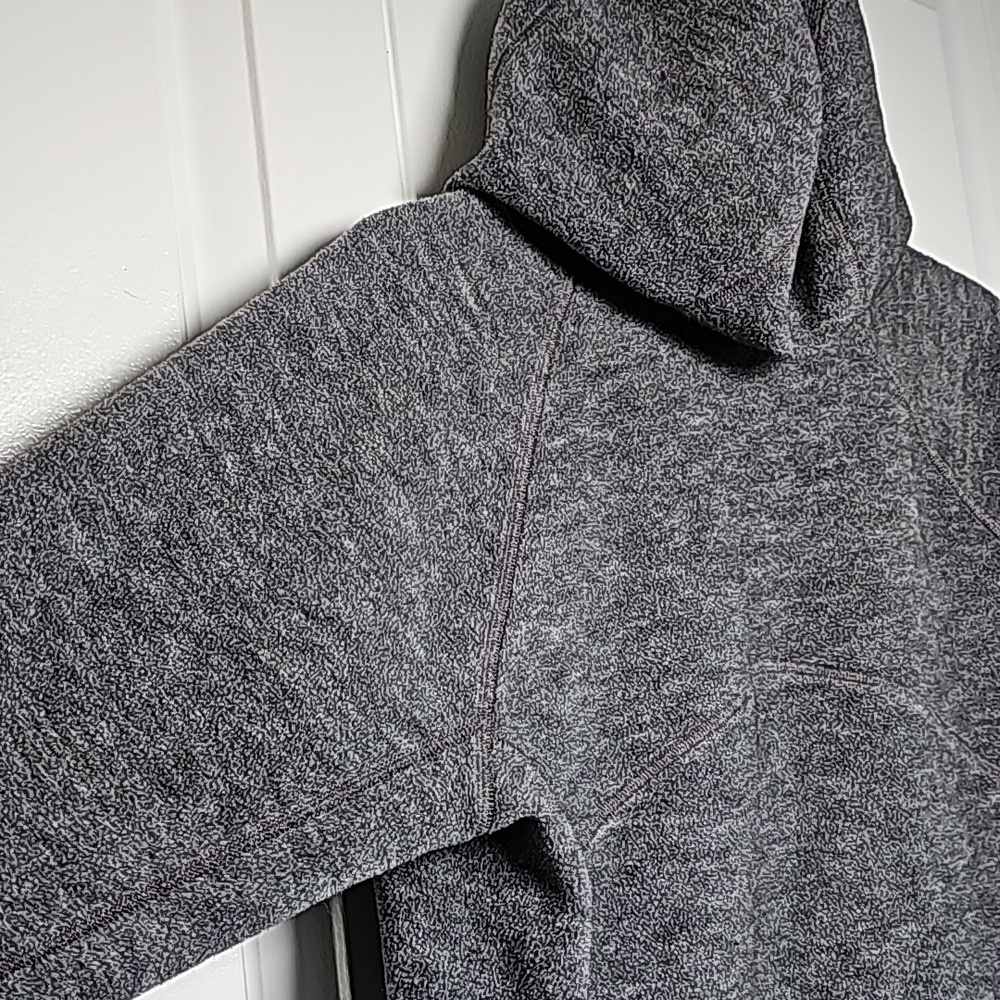 REI XS/S fleece zip up, charcoal grey/black - Picture 13 of 16